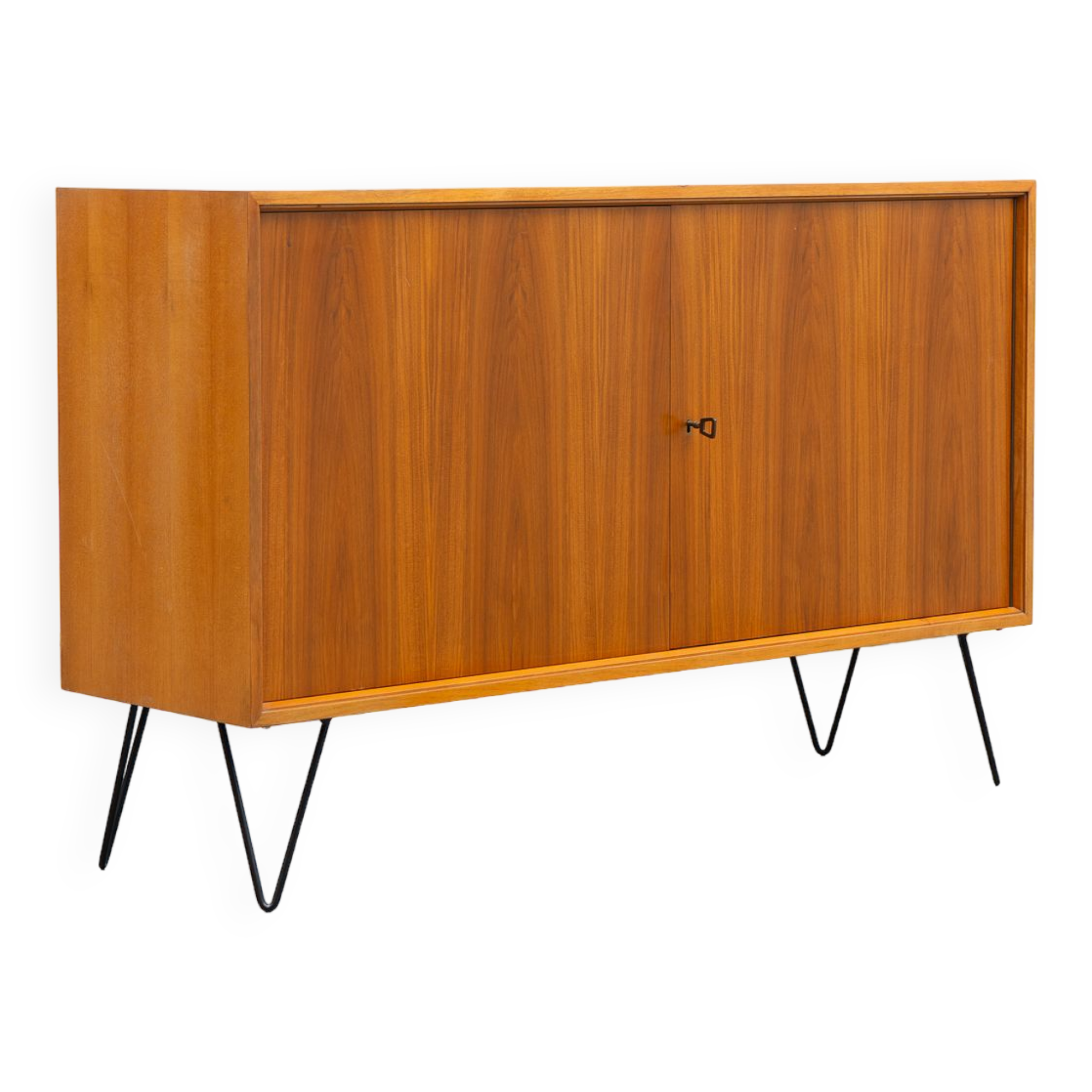 Commode vintage, noyer, restauré