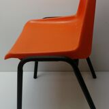 Vintage children's chair orange HB