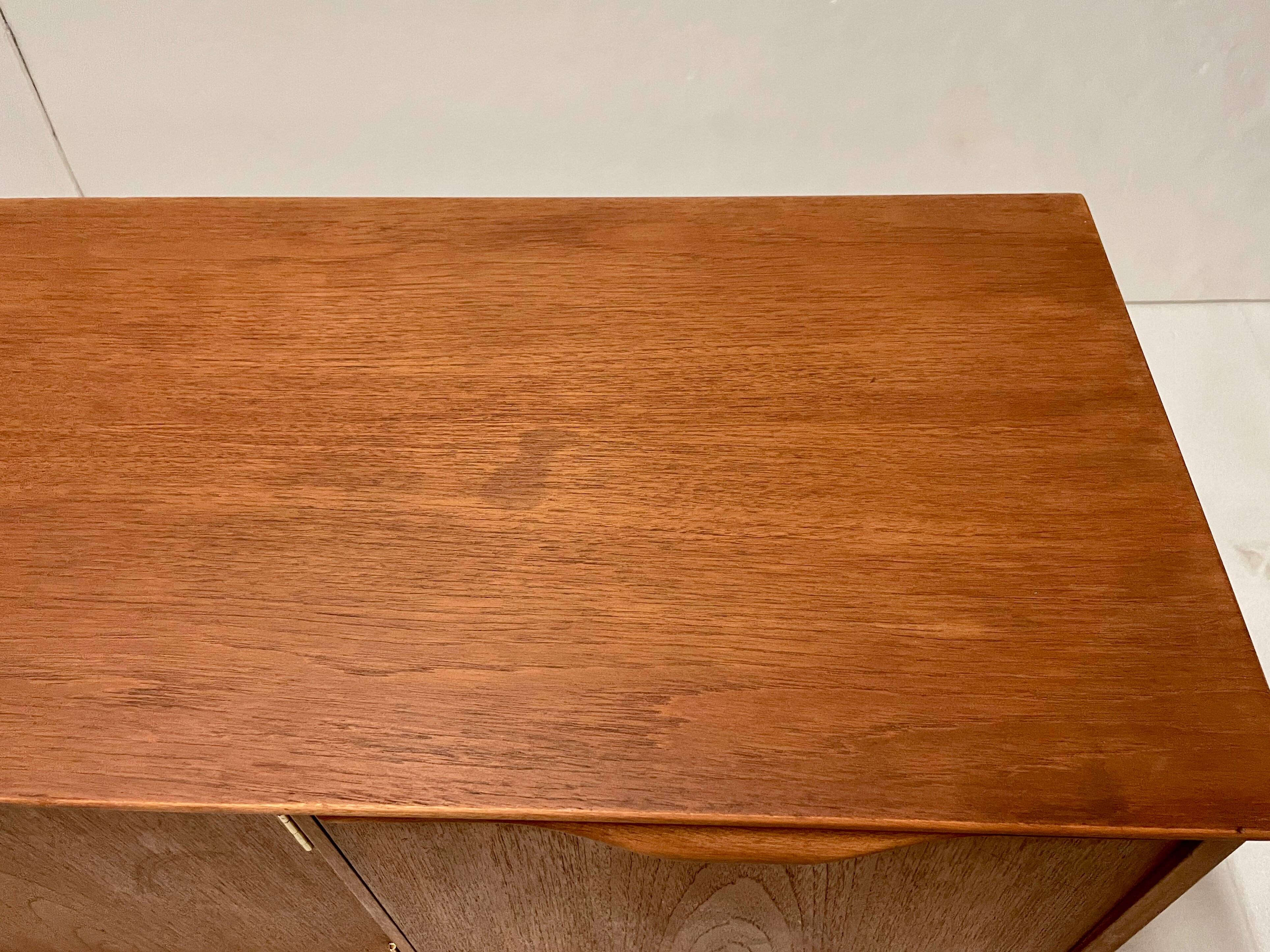 English solid teak sideboard from the 70s