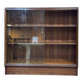 1970s GPlan mahogany display cabinet