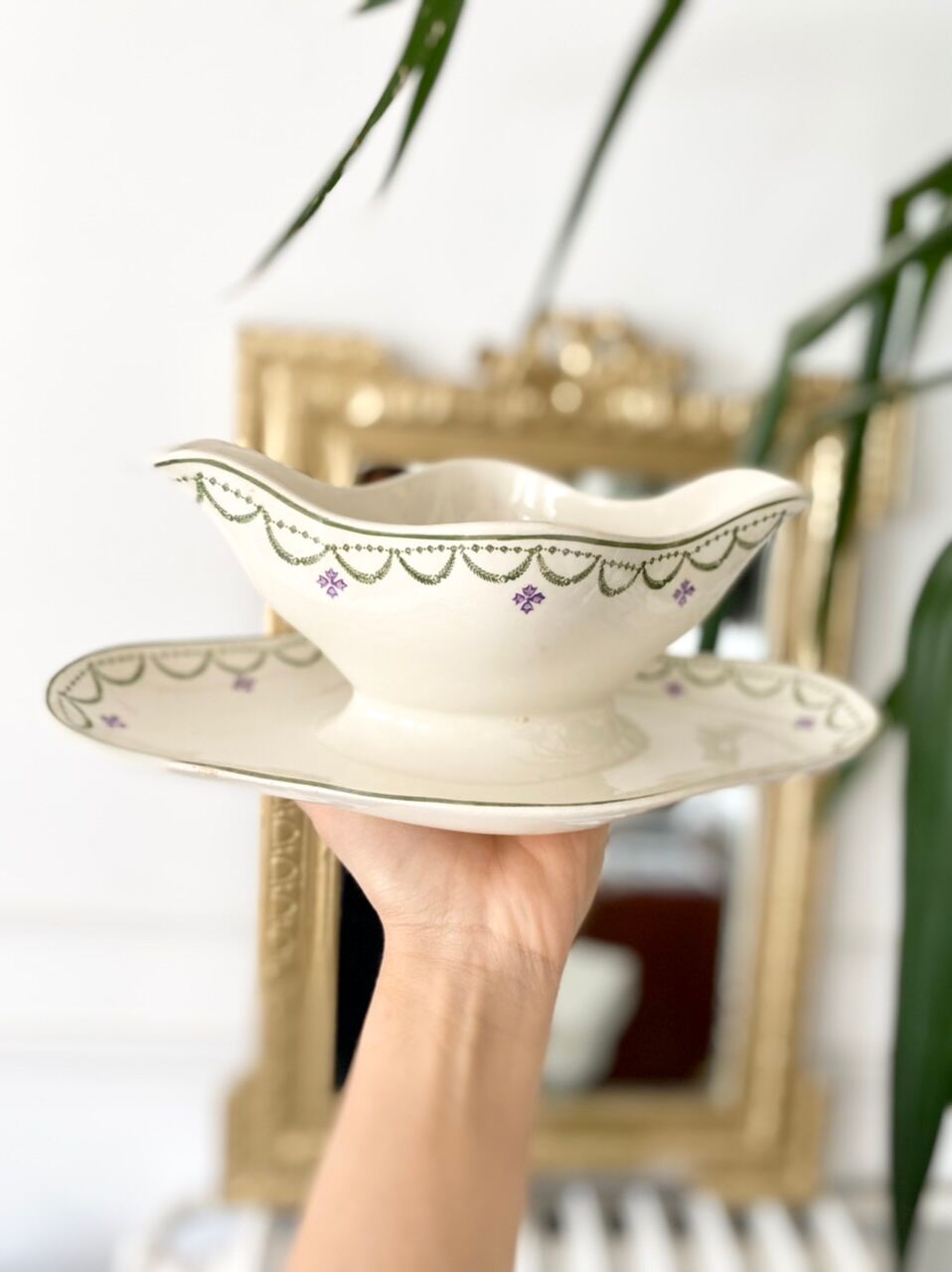 Saucière ancienne Longwy