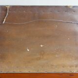 Mirror art deco floral roses and leaves 36c49cm