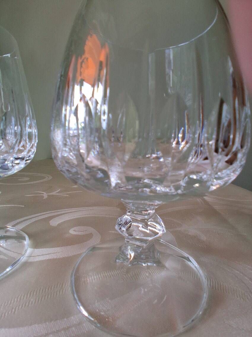 Petit verre à cognac et verres à cognac