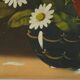 Flowers Still Life Painting Daisies Poppy Signed 47x38cm