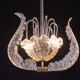 Art Decò Vintage Chandelier By Barovier e Toso, Murano Glass, 1940