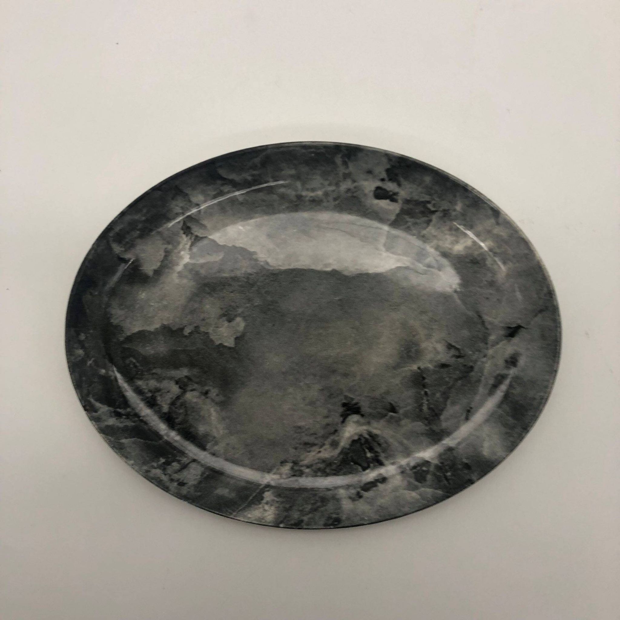 Oval serving platter, Federated Potteries Staffordshire (England).