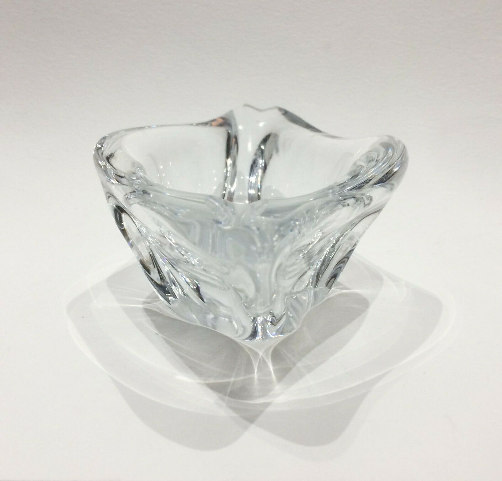 Cendrier en cristal signé à la pointe Daum France