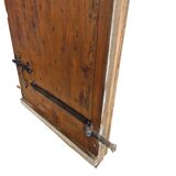hand-forged studded castle doors + frame from the 1800s/1900s