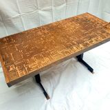 Brutalist Copper Coffee Table by Heinz Lilienthal, 1960s