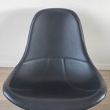 Pair of Tirup Ikea leather armchairs