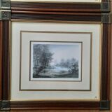 Lithographies paysages - signées F. Buhlinger -