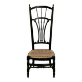Provençal nursing chair with caned seat, around 1900
