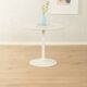 Side table by Opal Möbel, 1970s, Space Age, white