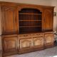 Numbered solid wood sideboard