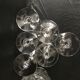 Set of 6 glasses and 1 carafe in style