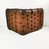 Mid Century Leather Armchair, Denmark, 1970s