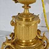 Lampe en Bronze Doré, époque Napoléon III – Milieu XIXe