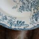 9 assiettes creuses anciennes dépareillées 