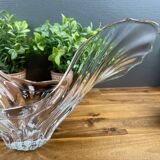 Vintage free-form glass bowl – decorative design plate