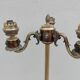 Lampadaire vintage laiton napoleon