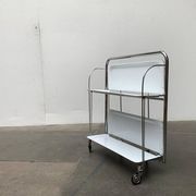 Vintage Folding Service Trolley by Raquer, 1970s