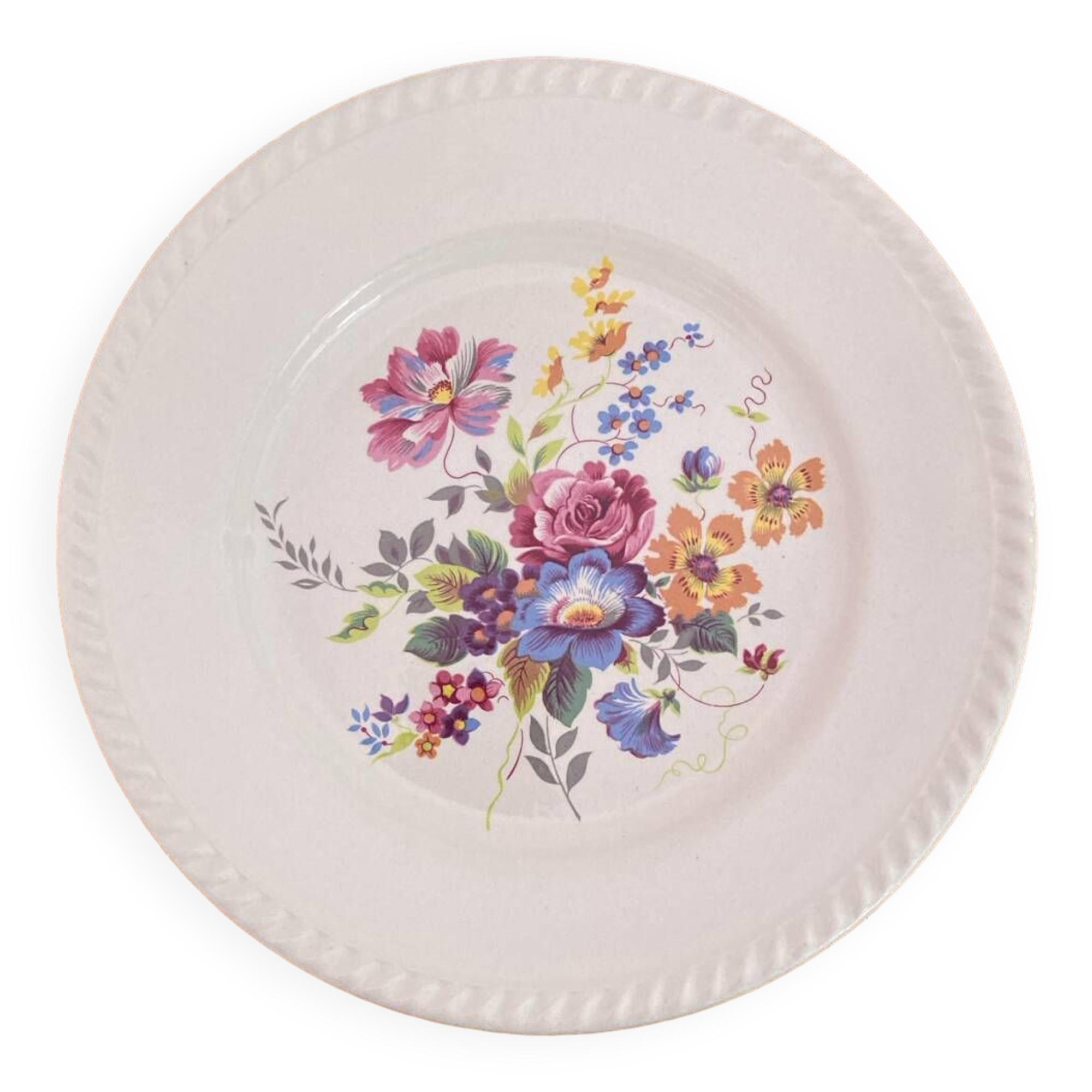 Vintage Luneville France plates