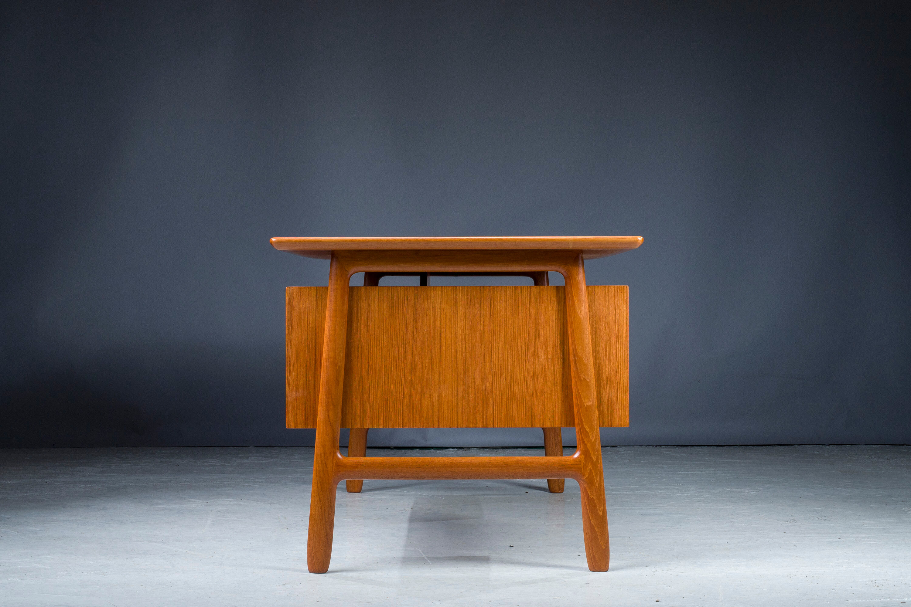 Teak 75 desk from Omann Jun, 1960s
