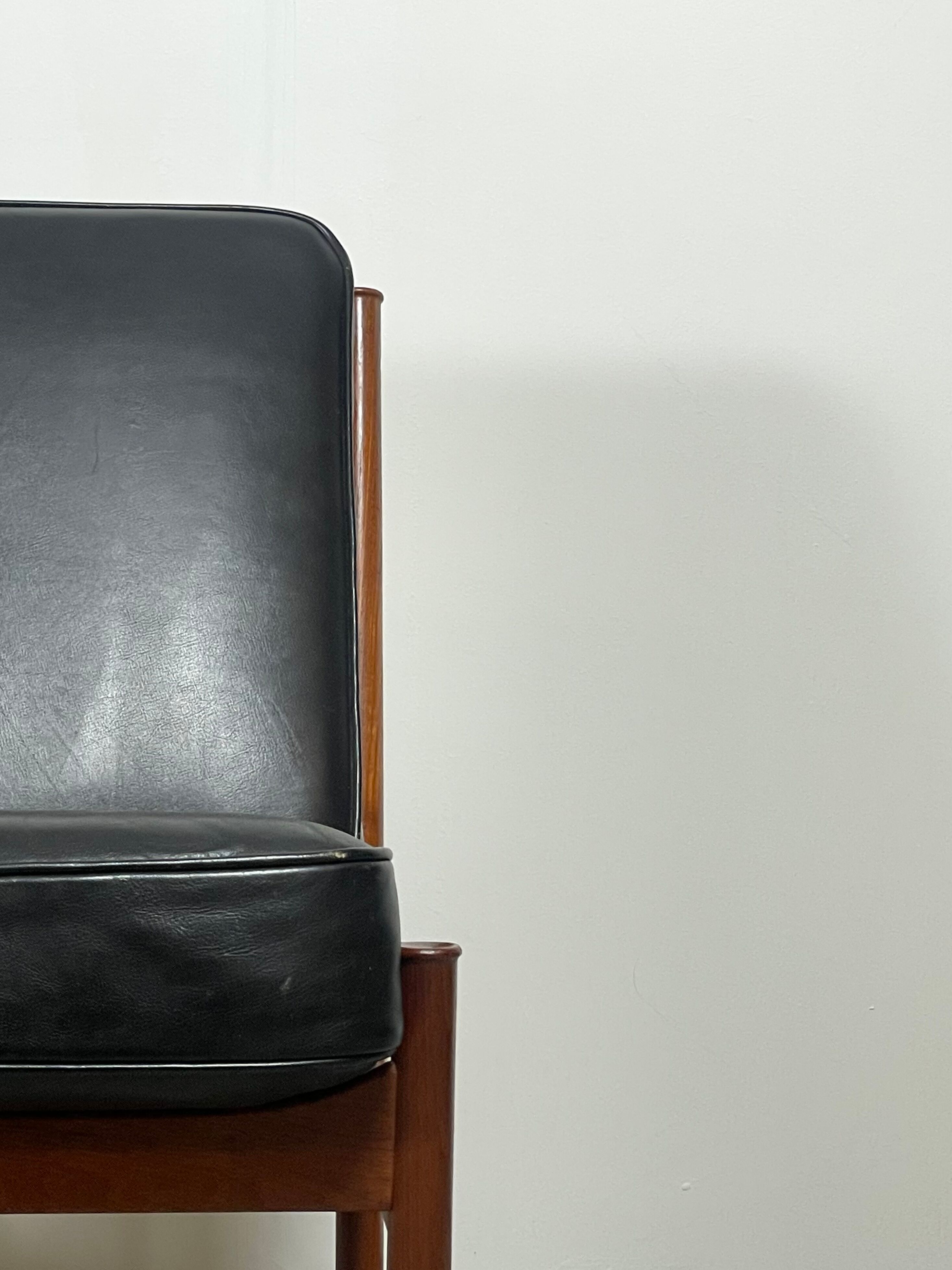 Armchair by Peter Hvidt & Orla Mølgaard Nielsen FD130 for France & Søn