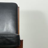 Armchair by Peter Hvidt & Orla Mølgaard Nielsen FD130 for France & Søn