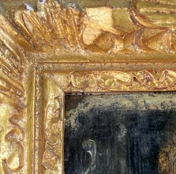 Painting Christ of outrages 17th century