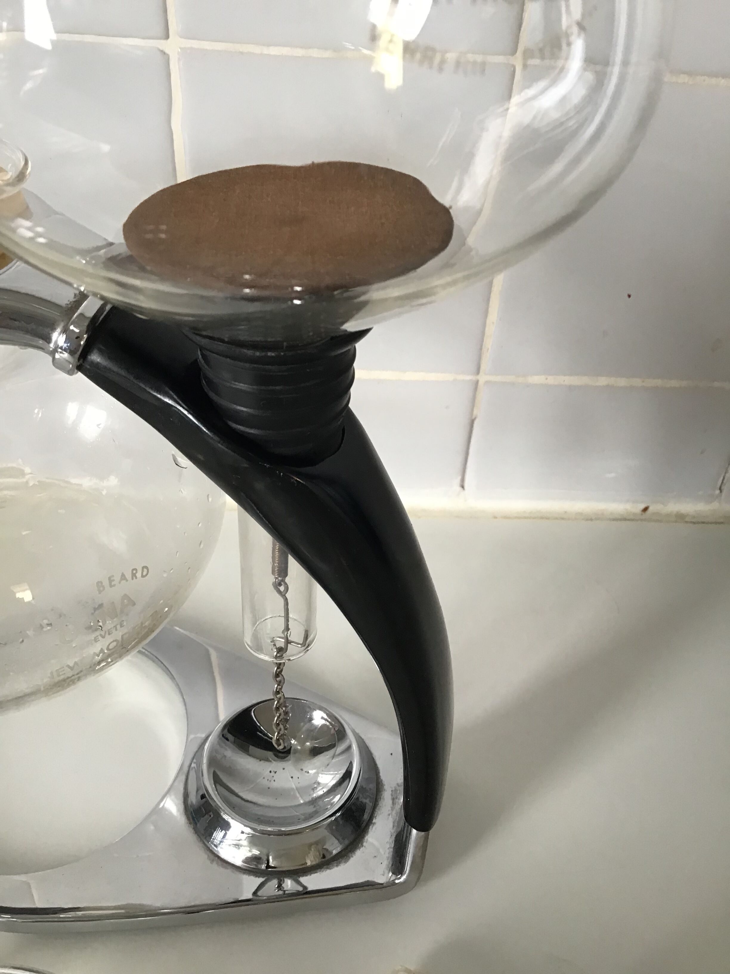 Cona depression coffee maker