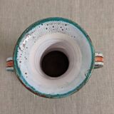 Zoomorphic ceramic vase Vallauris 50s