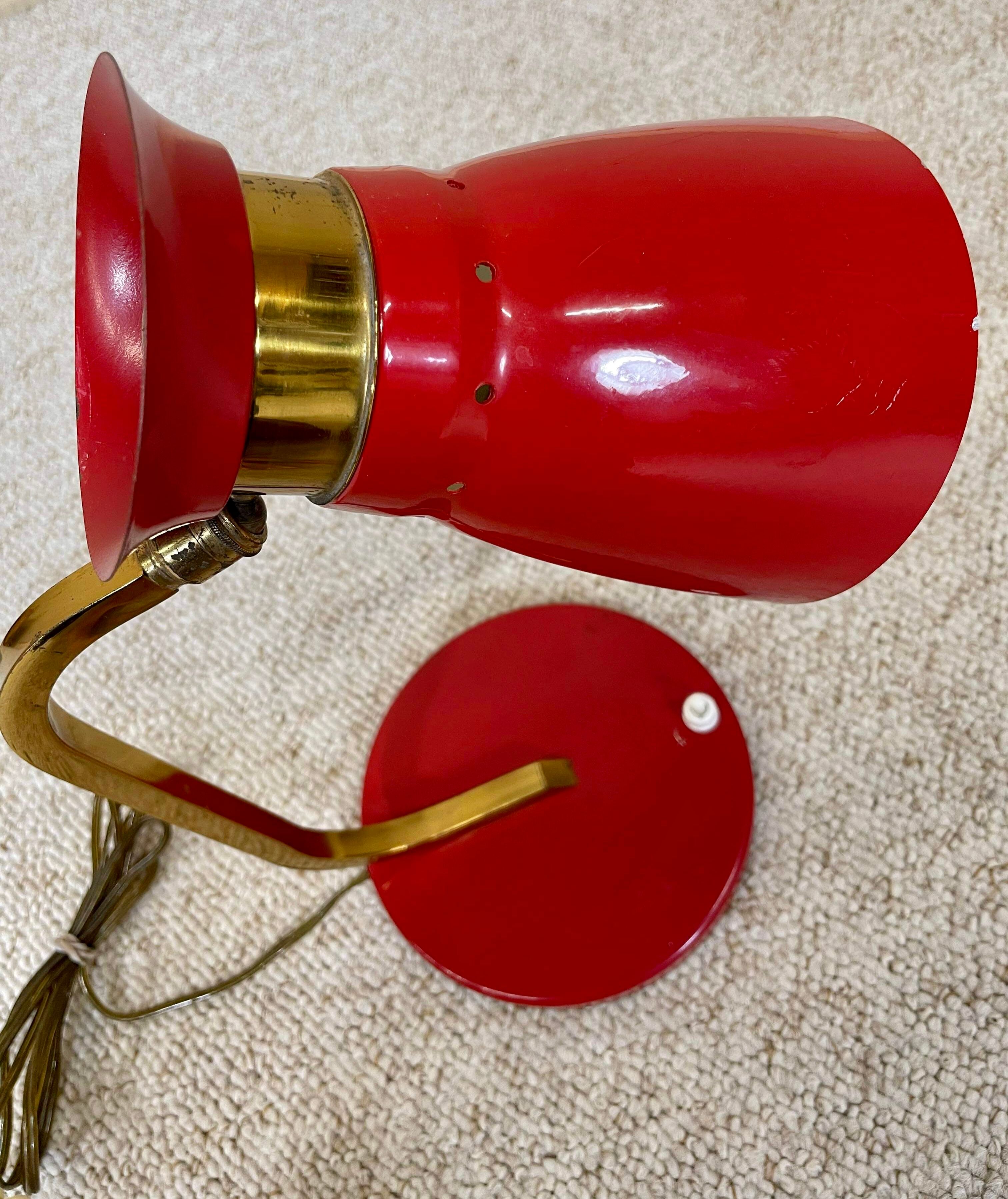 Table lamp Diabolo France Vintage 60 ́s