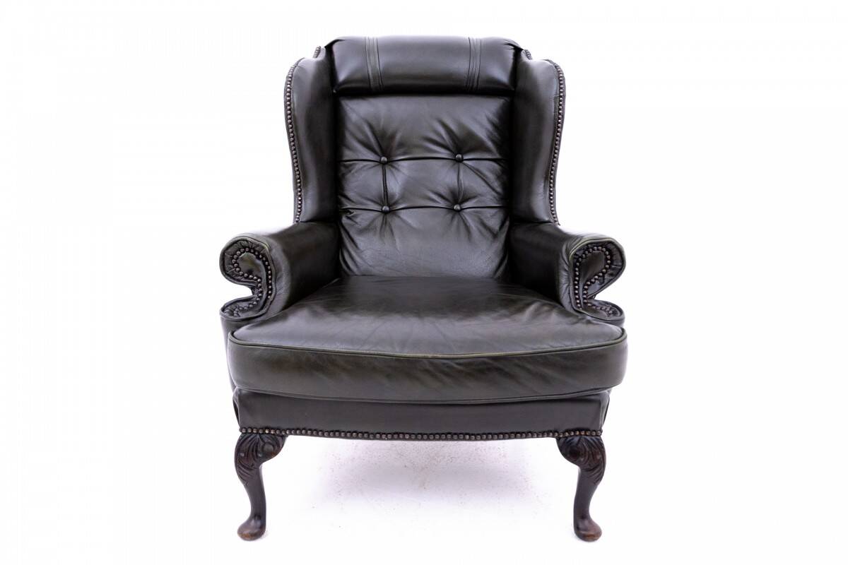 Chesterfield armchair from the 1950s, Western Europe.