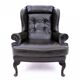 Chesterfield armchair from the 1950s, Western Europe.