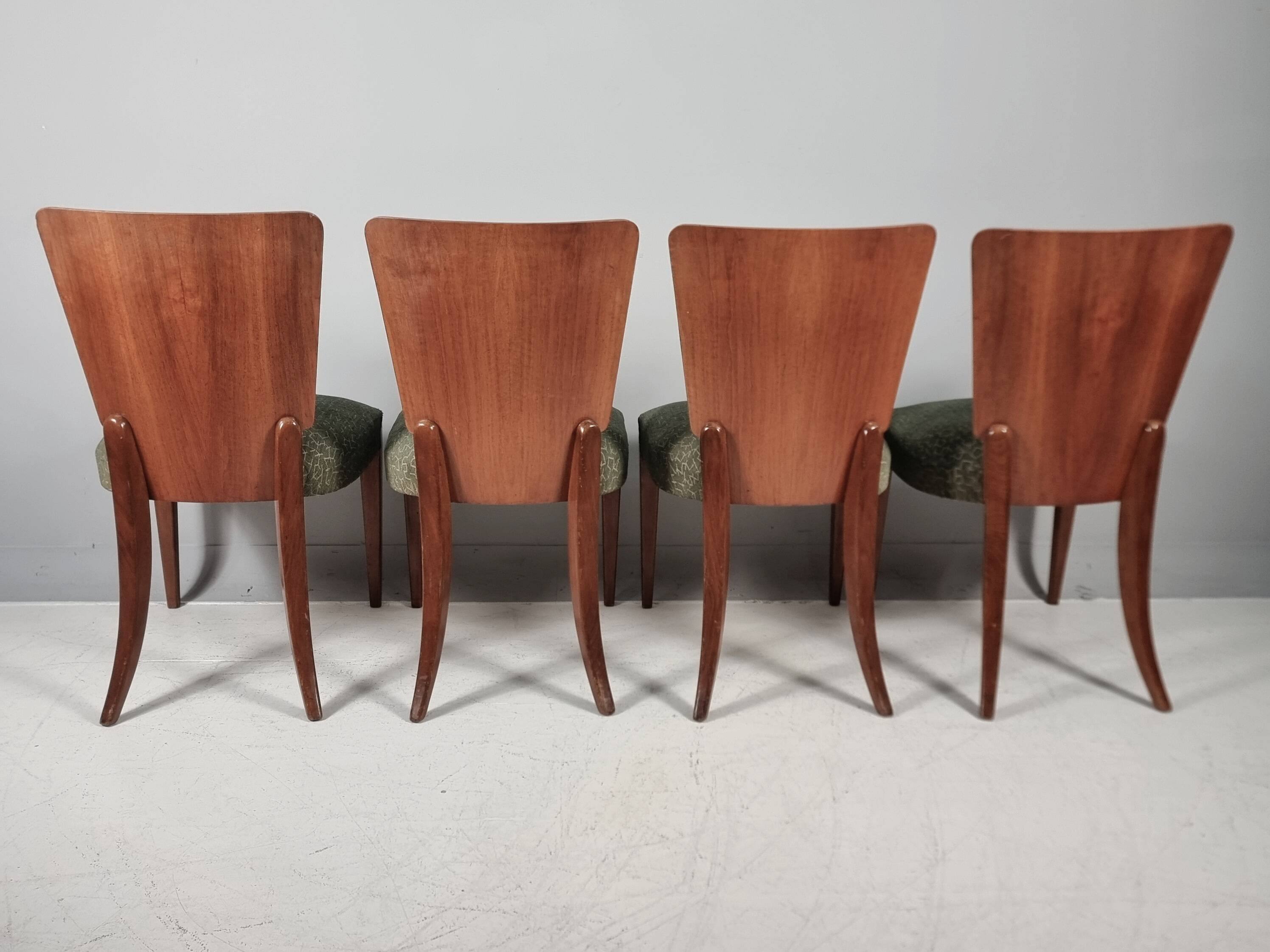 Set Chairs and Table  by Jindřich Halabala for Up Zavody, 1940s