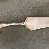 Silver metal cake shovel