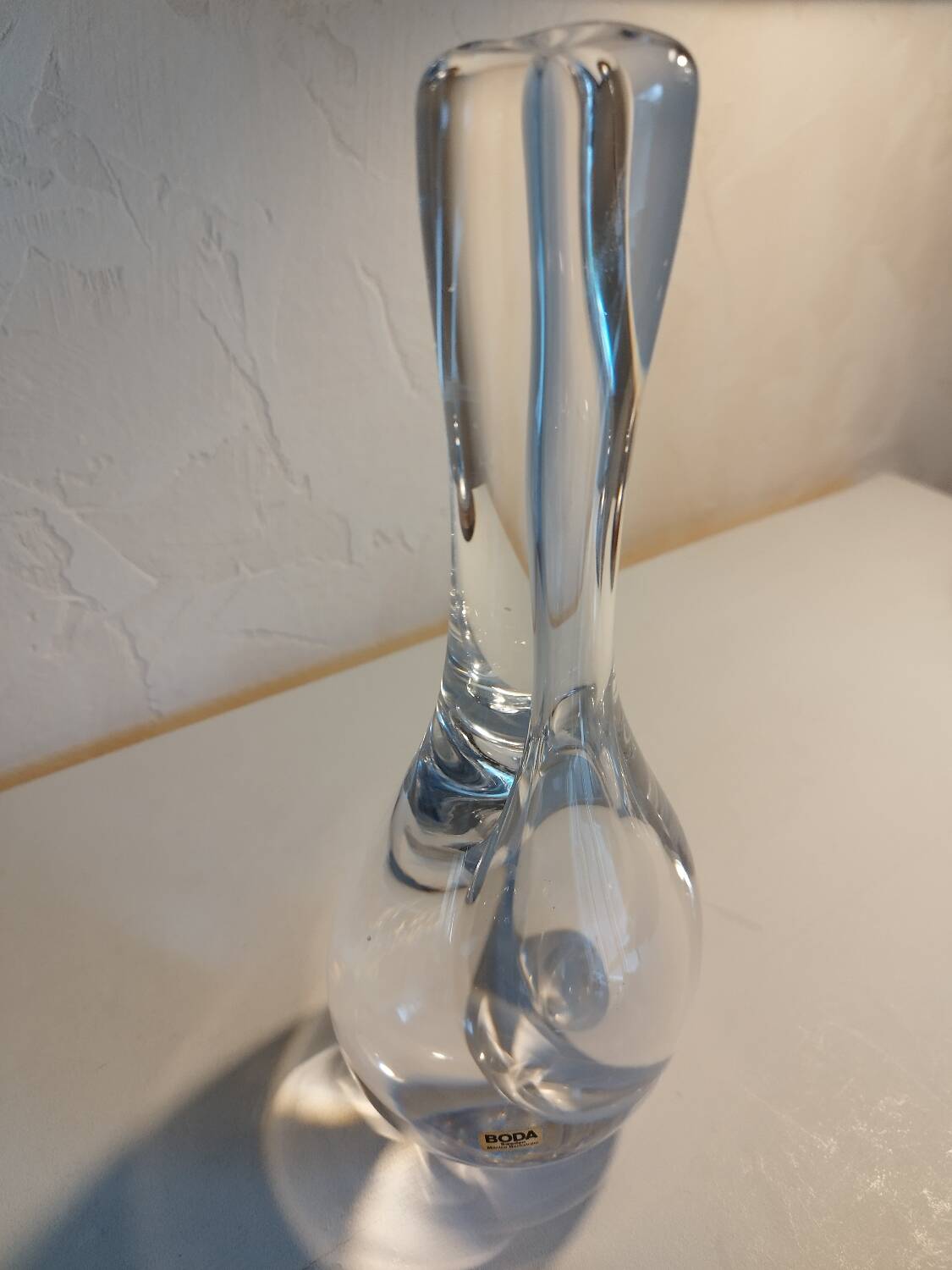 Single flower crystal vase