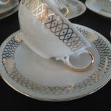 German porcelain coffee set Oscar Schaller (1921 - 1935)