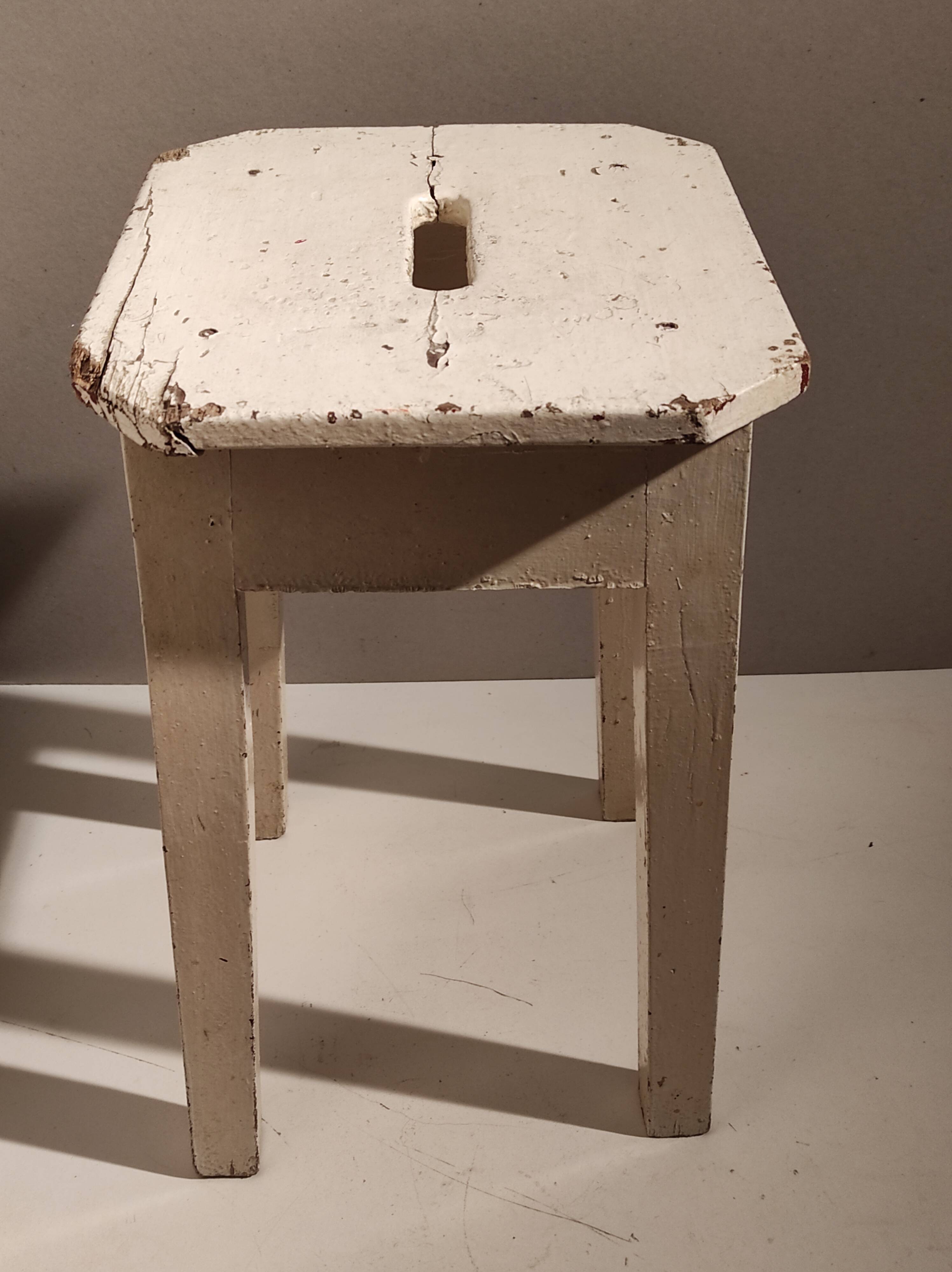 Rustic vintage stool