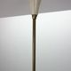 Italian mid-century modern brass and opaline glass chandelier, 1960