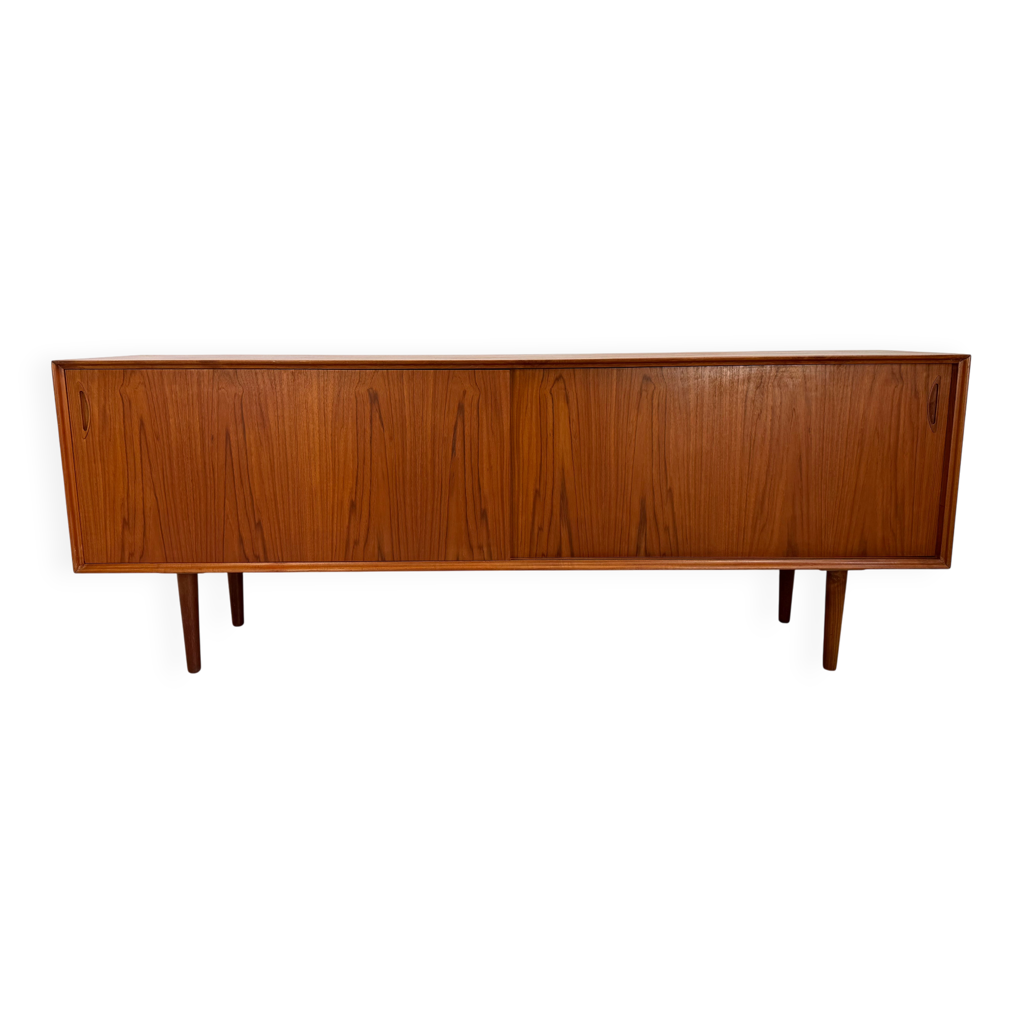 Rare and beautiful Danish sideboard by E. Pedersen & Son A-S Copenhagen.
