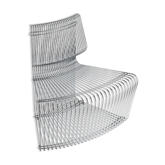 Pantonova 'Concave' armchair by Verner Panton