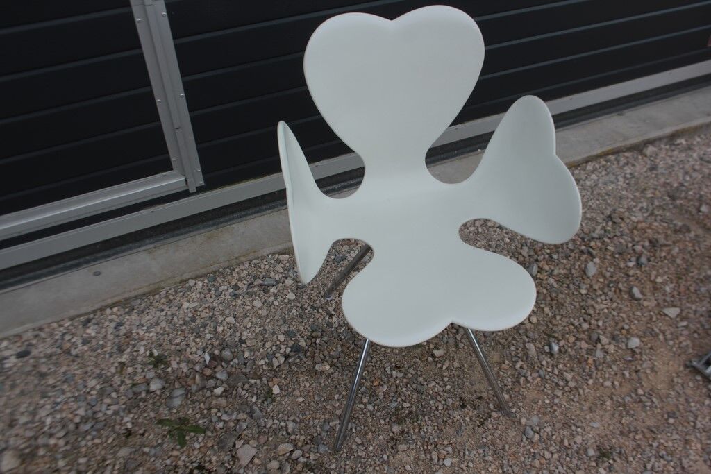 Armchair Fortuna White Leonardo Volpi for Edra Mazzei 1996