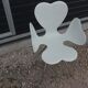 Armchair Fortuna White Leonardo Volpi for Edra Mazzei 1996