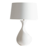 GALIBERT WHITE CERAMIC LAMP, 1960s
