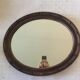 Wooden mirror