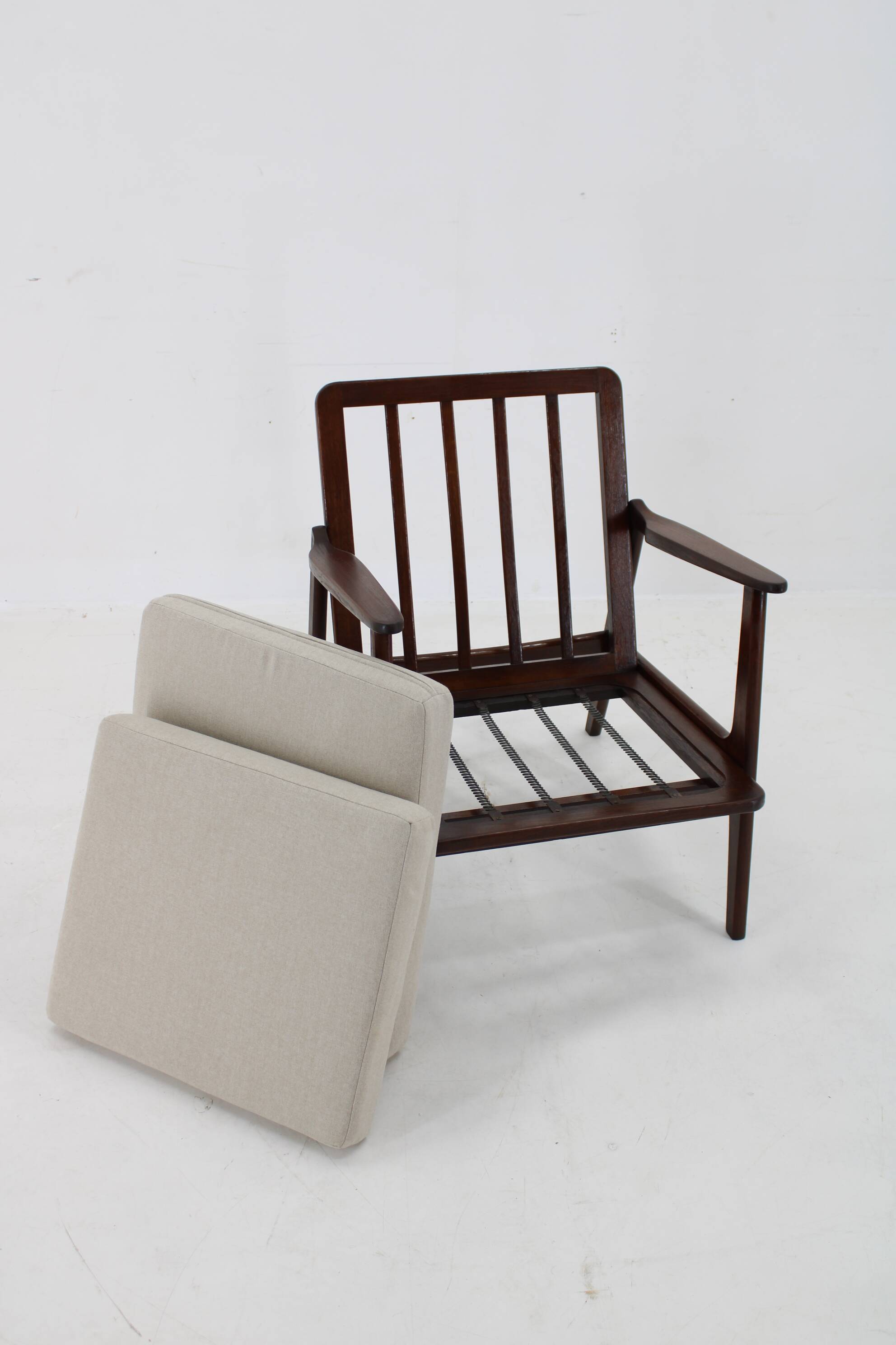 1960s Danish Armchair, Restored