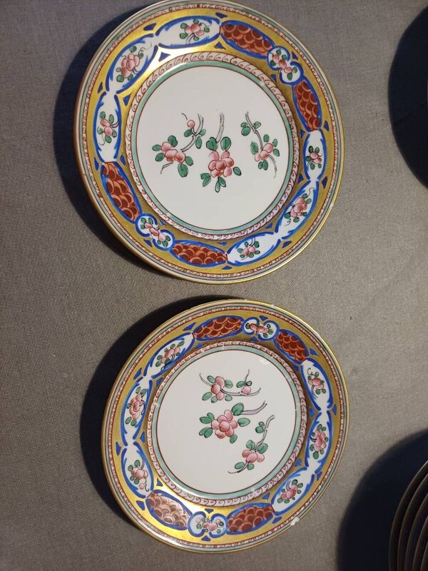 Service à thé et gâteau en porcelaine Circa 1950/60