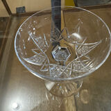 20 Crystal Champagne Coupes by Baccarat, Éperon model, before 1936.